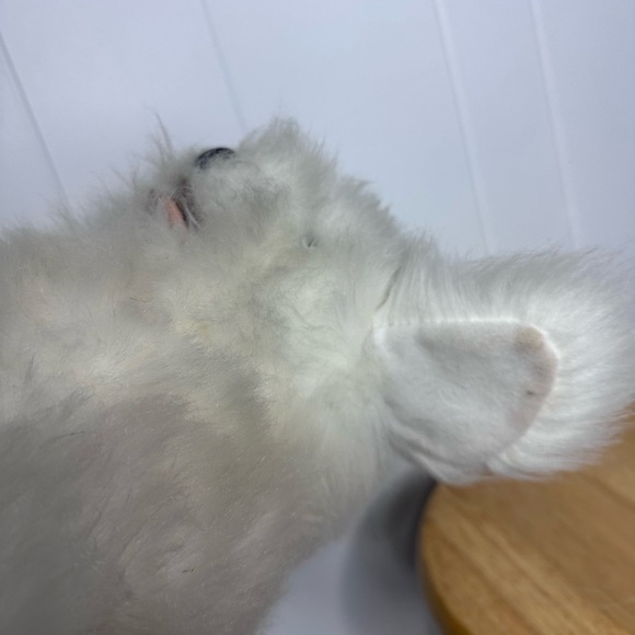 TY Classic 1989 Max White Fluffy Dog Maltese Stuffed Animal Plush - Picture 9 of 10